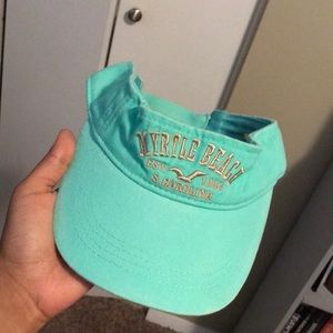 Myrtle beach mint color visor